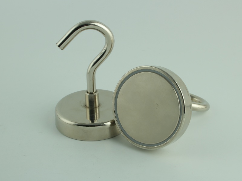 Stamped Pot Magnet with Hook